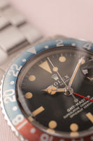 1972 Rolex 1675 GMT MKII Faded Pepsi Insert w/ punched papers