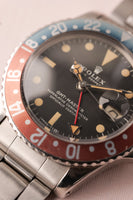 1972 Rolex 1675 GMT MKII Faded Pepsi Insert w/ punched papers