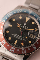 1972 Rolex 1675 GMT MKII Faded Pepsi Insert w/ punched papers