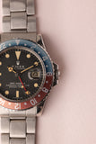 1972 Rolex 1675 GMT MKII Faded Pepsi Insert w/ punched papers
