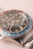 1972 Rolex 1675 GMT MKII Faded Pepsi Insert w/ punched papers