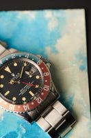 1972 Rolex 1675 GMT MKII Faded Pepsi Insert w/ punched papers