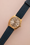 1964 Rolex 1601 Yellow Gold Date-Just On Leather Strap