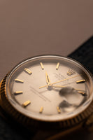 1964 Rolex 1601 Yellow Gold Date-Just On Leather Strap