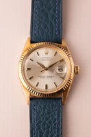 1964 Rolex 1601 Yellow Gold Date-Just On Leather Strap