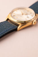 1964 Rolex 1601 Yellow Gold Date-Just On Leather Strap