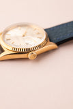 1964 Rolex 1601 Yellow Gold Date-Just On Leather Strap