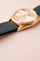 1964 Rolex 1601 Yellow Gold Date-Just On Leather Strap