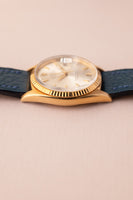 1964 Rolex 1601 Yellow Gold Date-Just On Leather Strap