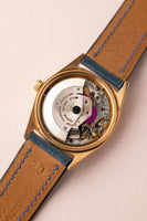 1964 Rolex 1601 Yellow Gold Date-Just On Leather Strap