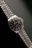 1968 Rolex MK1 1675 Faded Black Insert GMT With Service paper