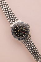 1968 Rolex MK1 1675 Faded Black Insert GMT With Service paper