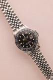 1968 Rolex MK1 1675 Faded Black Insert GMT With Service paper
