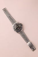 1968 Rolex MK1 1675 Faded Black Insert GMT With Service paper