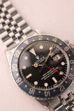 1968 Rolex MK1 1675 Faded Black Insert GMT With Service paper