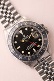 1968 Rolex MK1 1675 Faded Black Insert GMT With Service paper