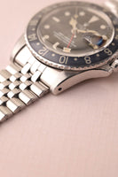 1968 Rolex MK1 1675 Faded Black Insert GMT With Service paper