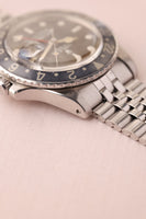 1968 Rolex MK1 1675 Faded Black Insert GMT With Service paper