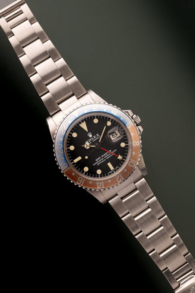 1977 Rolex MK2 1675 Faded Pepsi GMT