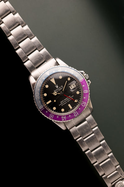 1968 Rolex 1675 Fuchsia Long E GMT