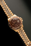 1970 Rolex 1675 Yellow Gold Root-beer Nipple Dial GMT