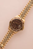 1970 Rolex 1675 Yellow Gold Root-beer Nipple Dial GMT