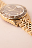 1970 Rolex 1675 Yellow Gold Root-beer Nipple Dial GMT