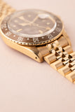 1970 Rolex 1675 Yellow Gold Root-beer Nipple Dial GMT