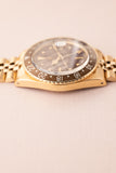 1970 Rolex 1675 Yellow Gold Root-beer Nipple Dial GMT