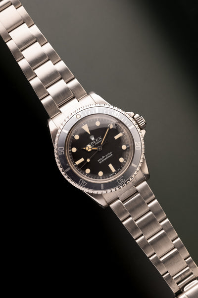 1970 Rolex 5513 Serif Ghost MK4 Insert Submariner