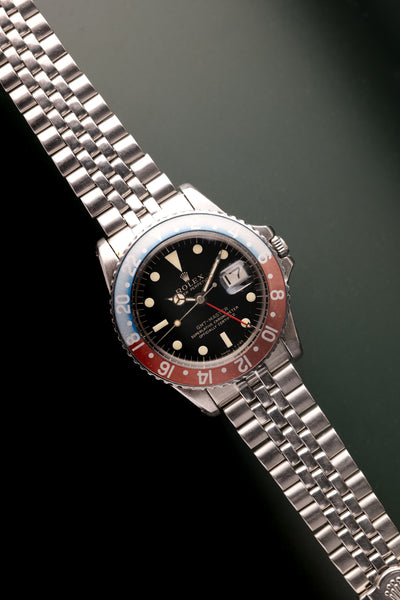 1964 Rolex 1675 Faded Pepsi Gilt GMT