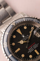 1971 Rolex 1680 MKV Red Submariner