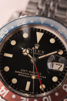 1964 Rolex 1675 Faded Pepsi Gilt GMT