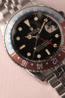 1964 Rolex 1675 Faded Pepsi Gilt GMT