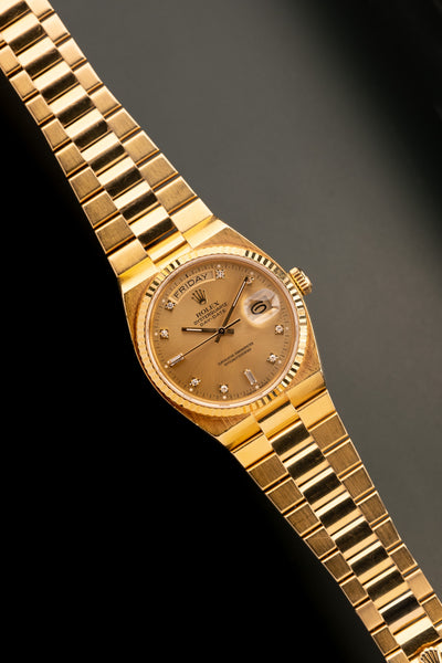 1987 Rolex 19018 OysterQuartz Day-Date unpolished