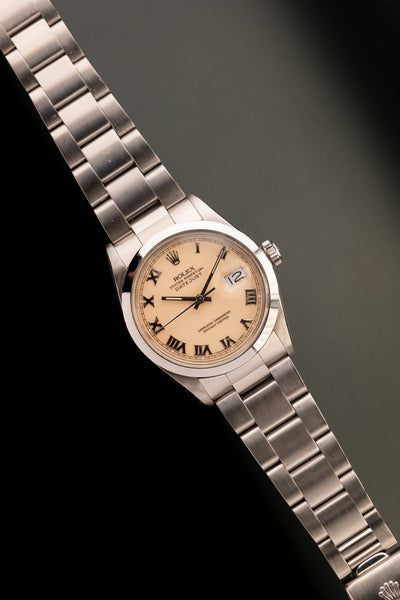 1987 Rolex 16000 Tropical Cream DateJust