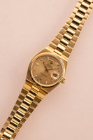 1987 Rolex 19018 OysterQuartz Day-Date unpolished