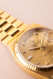 1987 Rolex 19018 OysterQuartz Day-Date unpolished