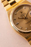 1987 Rolex 19018 OysterQuartz Day-Date unpolished
