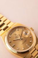 1987 Rolex 19018 OysterQuartz Day-Date unpolished