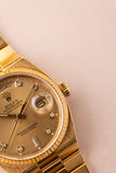 1987 Rolex 19018 OysterQuartz Day-Date unpolished