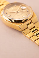 1987 Rolex 19018 OysterQuartz Day-Date unpolished