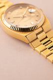 1987 Rolex 19018 OysterQuartz Day-Date unpolished