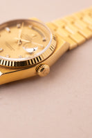 1987 Rolex 19018 OysterQuartz Day-Date unpolished