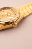 1987 Rolex 19018 OysterQuartz Day-Date unpolished