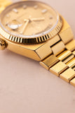 1987 Rolex 19018 OysterQuartz Day-Date unpolished