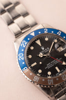 1972 Rolex 1675 MK II Matte Dial Faded Pepsi GMT - Full Set - Unpolished