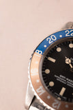 1972 Rolex 1675 MK II Matte Dial Faded Pepsi GMT - Full Set - Unpolished