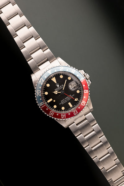 1977 Rolex 1675 MK4 Faded Pepsi GMT