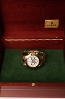 1993 Rolex 16528 Zenith Yellow Gold White Dial Daytona